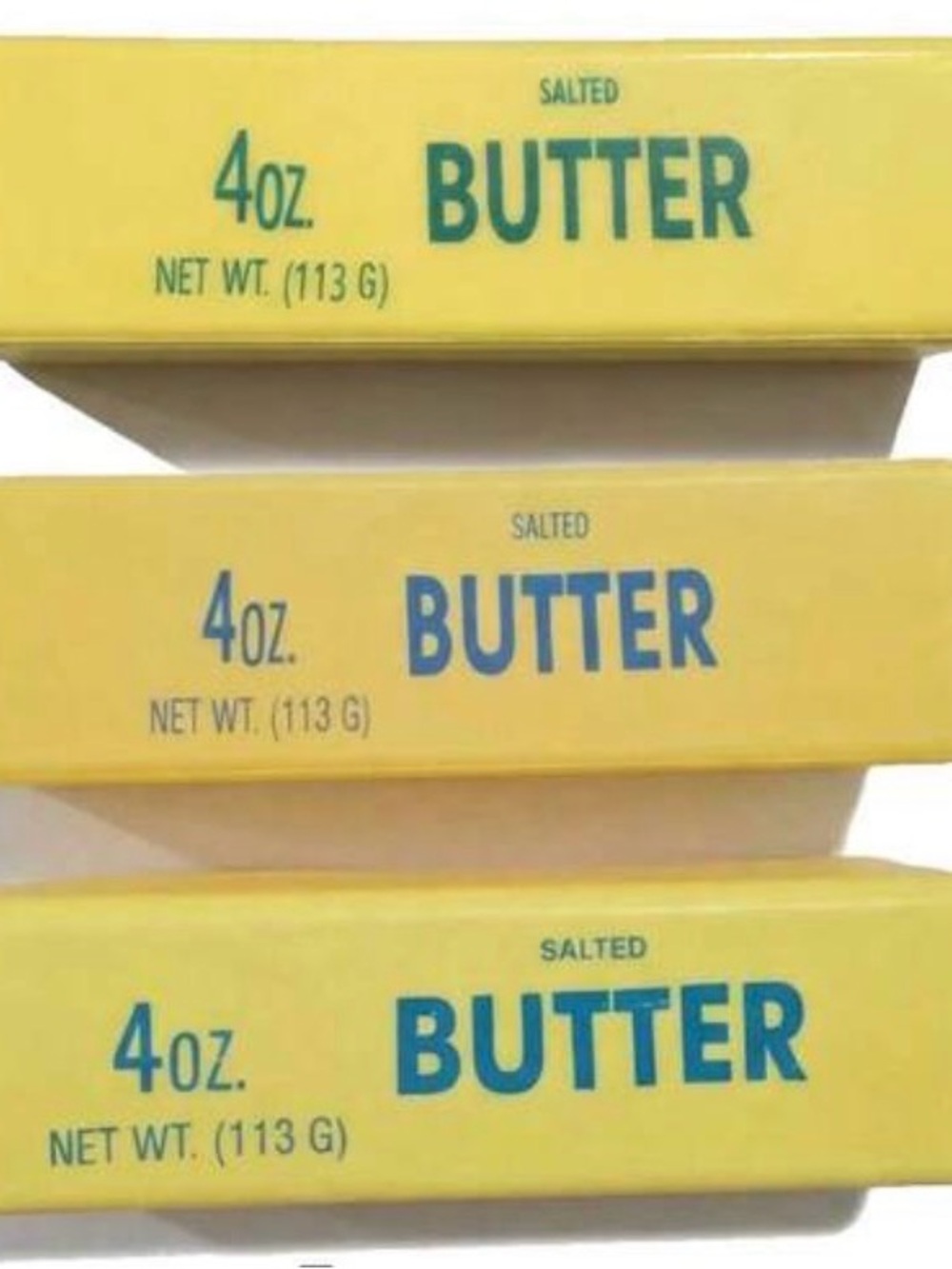 Yellow Butter-Print Squishy Toy